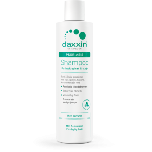 Daxxin sjampo mot psoriasis uten parfyme 300ml