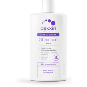 Daxxin Shampoo mot flass uten parfyme 250 ml