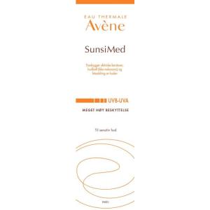 Avène SunsiMed SPF 50+ 80 ml